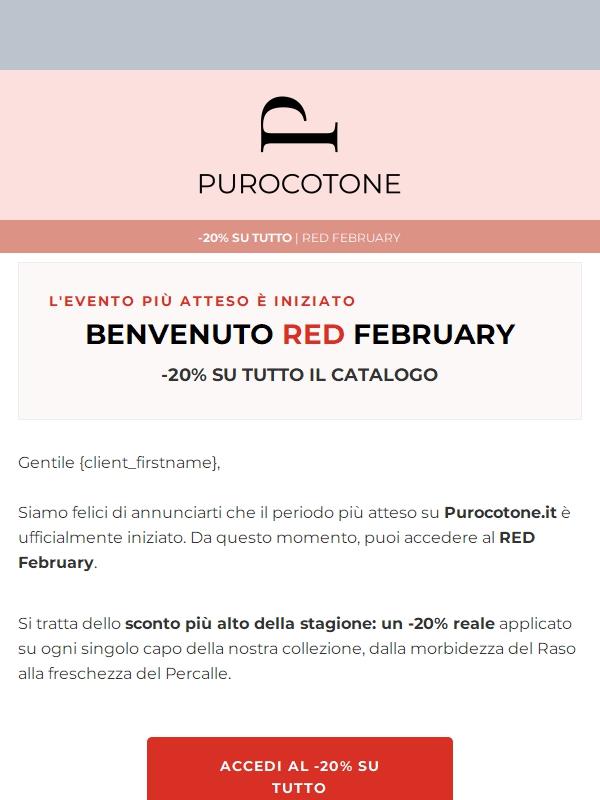 Finalmente RED February!