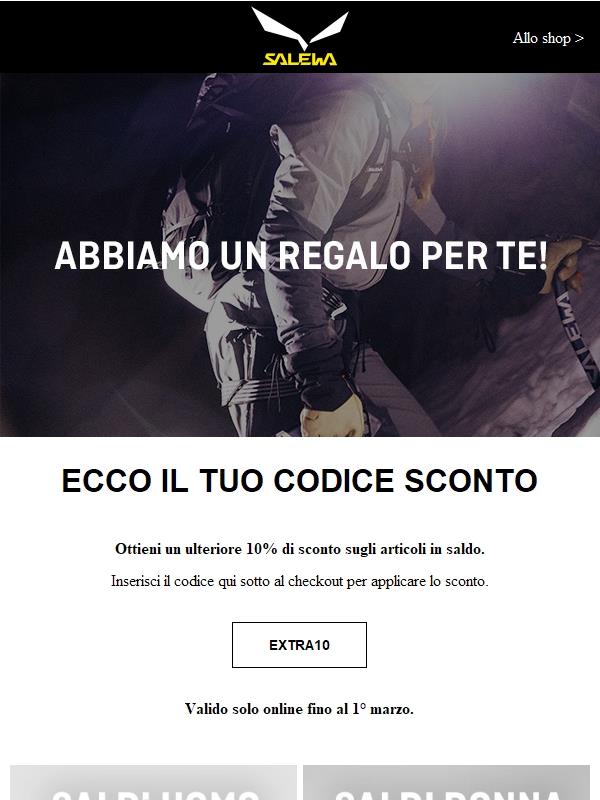 Abbiamo un regalo per te!