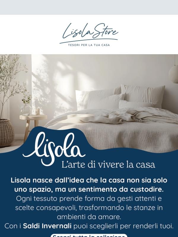 🏝️ Scopri i prodotti Lisola e trasforma le stanze in ambienti da amare