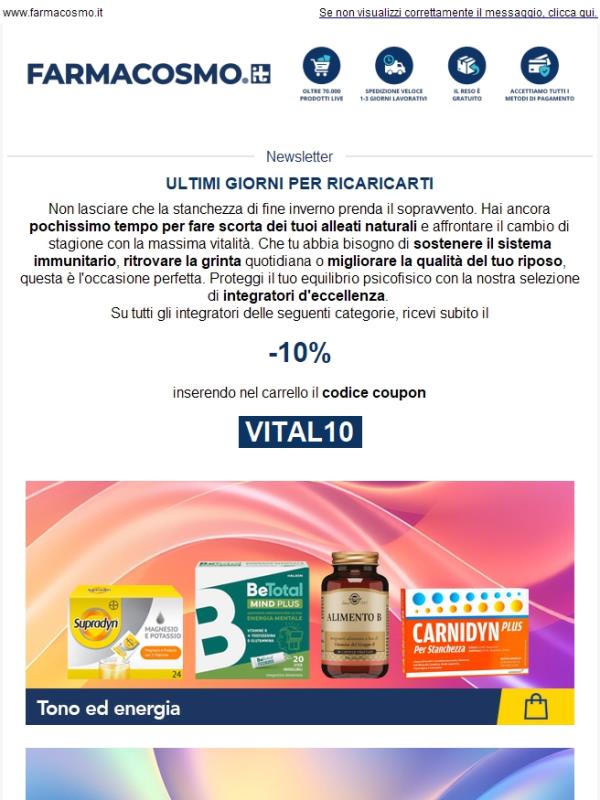 ⌛ Ultima chiamata: -10% per la tua ricarica di energia e difese
