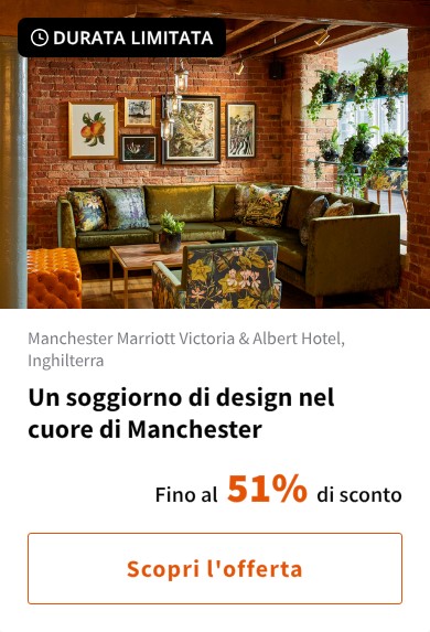 Un soggiorno di design nel cuore di Manchester
