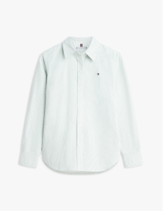 Camicia Oxford relaxed fit con bandierina