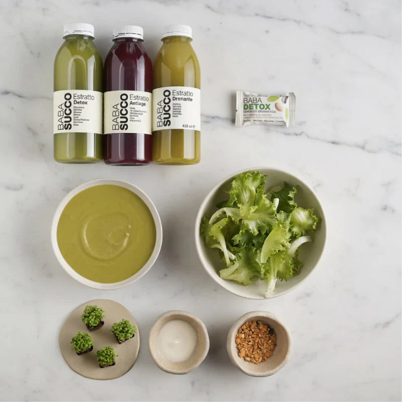 Image of TRATTAMENTO DEPURATIVO MICROGREEN 3 giorni :  Estratti + Microgreen + Barrette