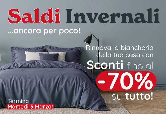 SALDI INVERNALI: ANCORA PER POCO