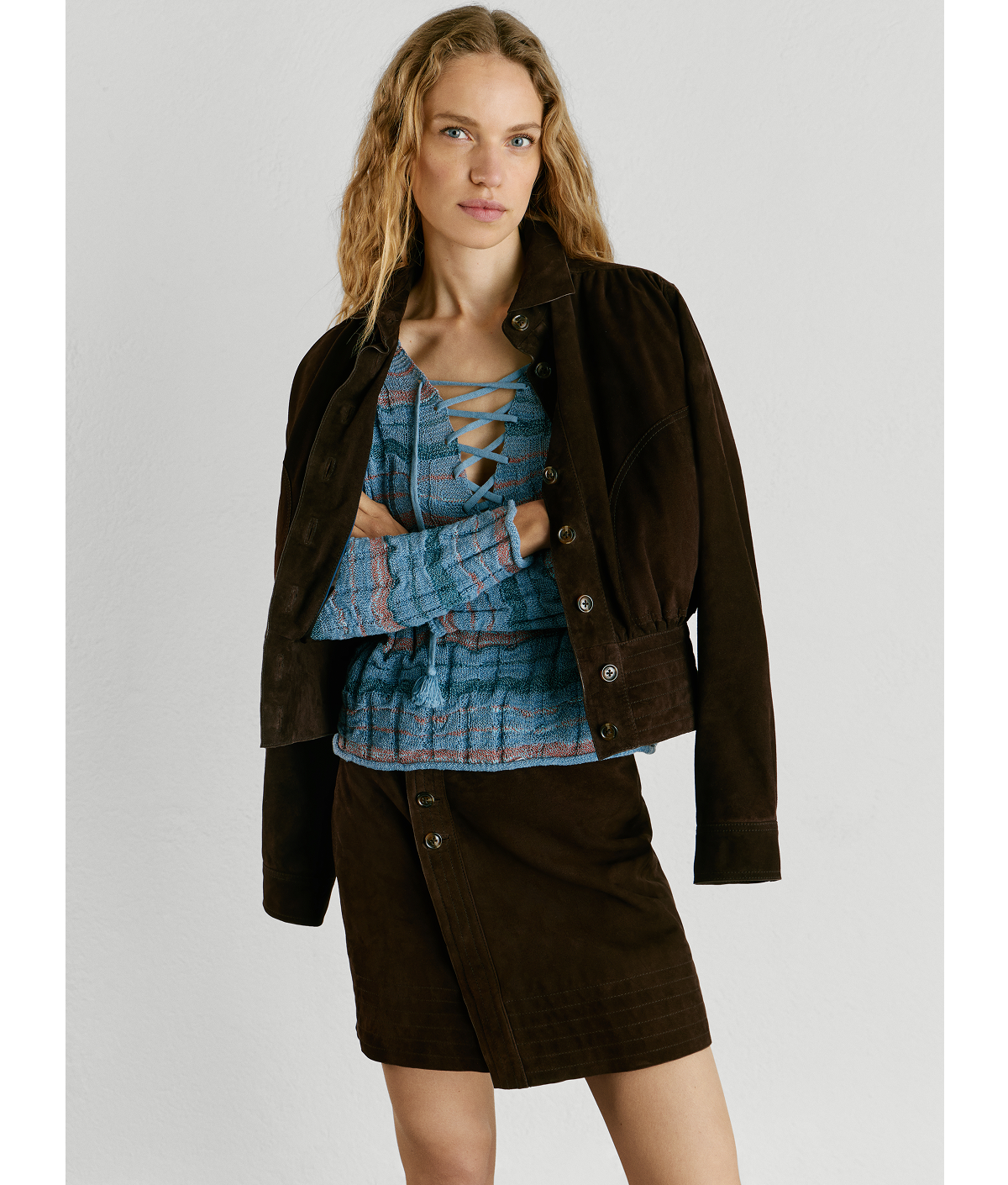 WEST 11 REFINED SHADES: BLUE & BROWN