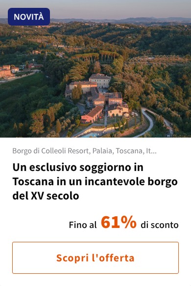 Un esclusivo soggiorno in Toscana in un incantevole borgo del XV secolo