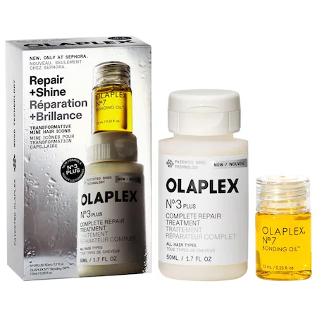 Bond Repair Hair Treatment and Anti-Frizz Hair Oil Gift Set