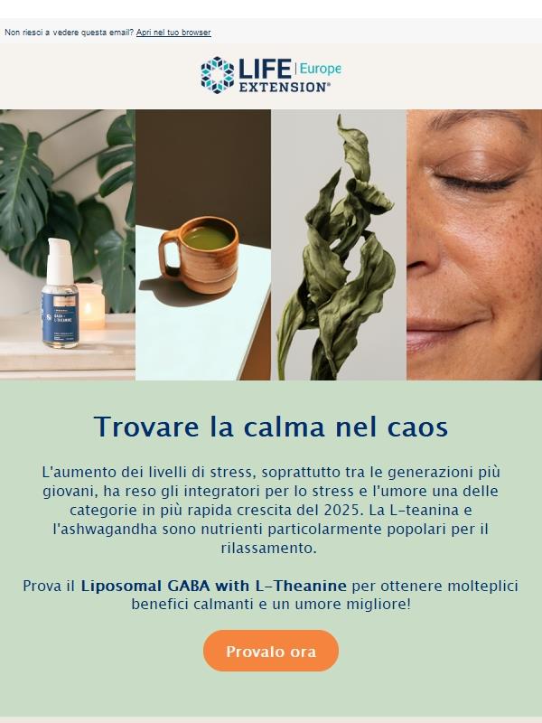 Trova la tua calma nel caos