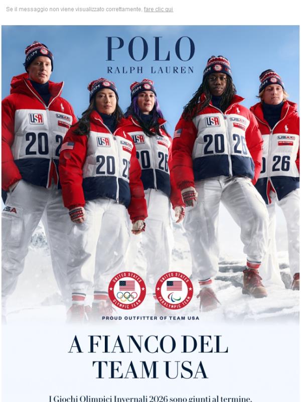 Congratulazioni al Team USA