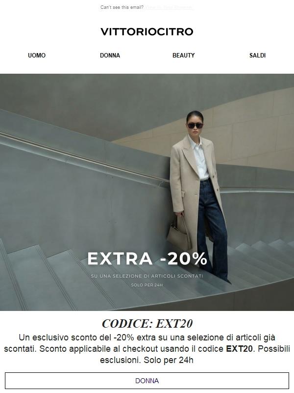 Extra Sconti: Rinnova il tuo stile