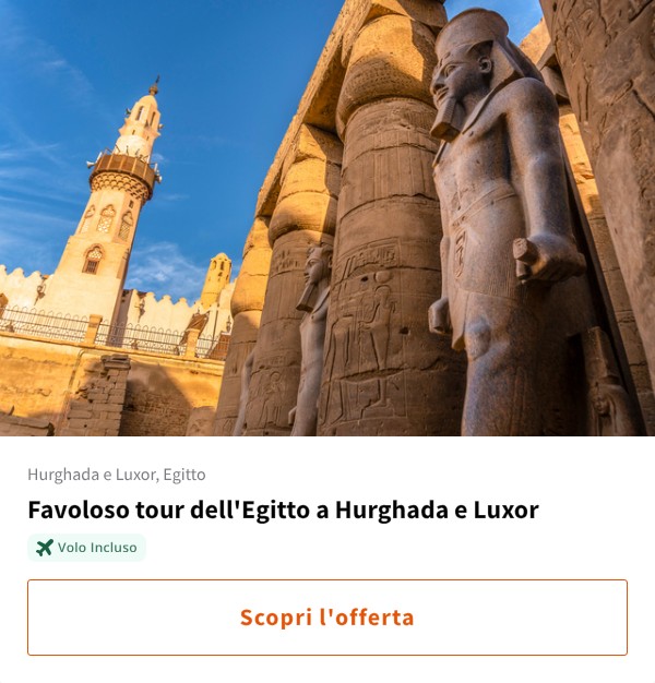 Favoloso tour dell'Egitto a Hurghada e Luxor