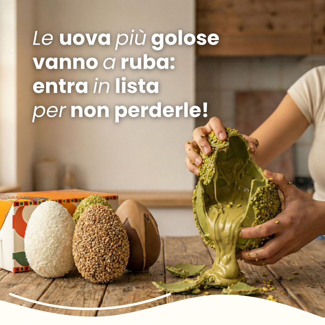 Iscriviti per le offerte di Pasqua