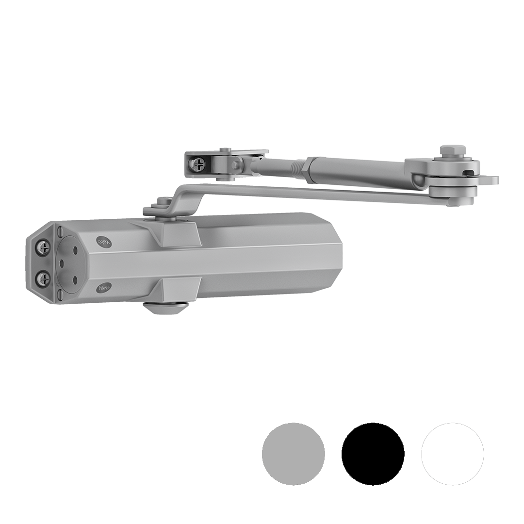 Image of Chiudiporta Aereo Yale 4500 con Braccio con Fermo