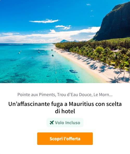 Un’affascinante fuga a Mauritius con scelta di hotel