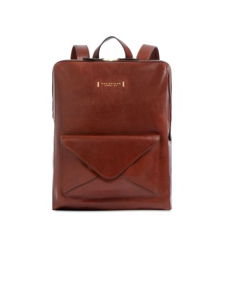 Image of The Bridge - Zaino donna in pelle con tasca esterna Frida