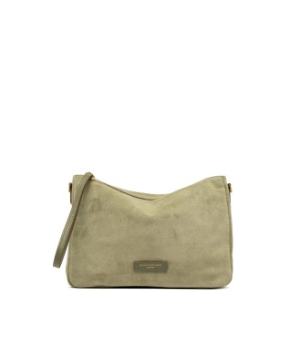 Image of Gianni Chiarini - Pochette donna grande in pelle scamosciata con manico laterale Nora Pouch