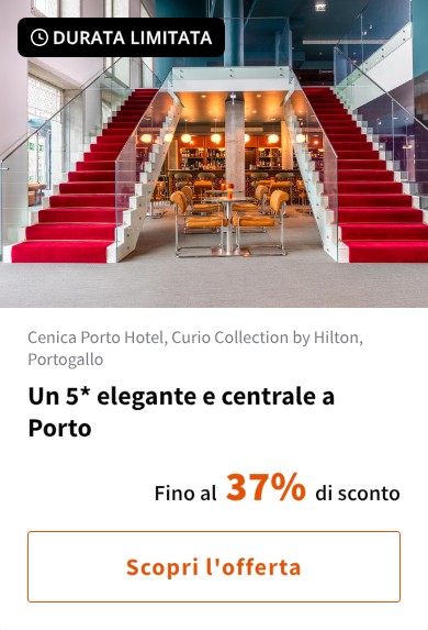 Un 5* elegante e centrale a Porto