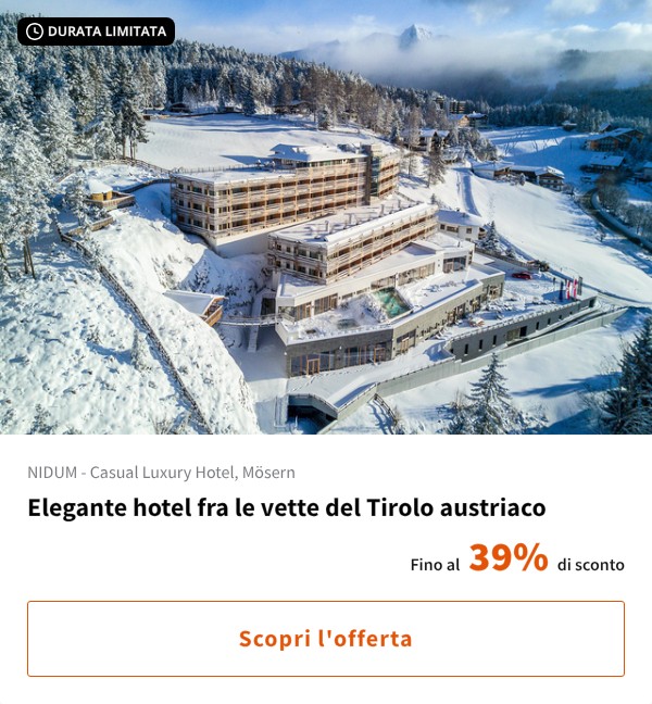 Elegante hotel fra le vette del Tirolo austriaco