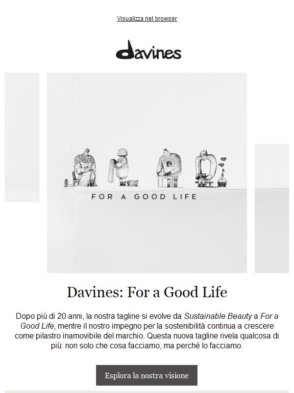 Se qualcuno chiede... perché Davines?