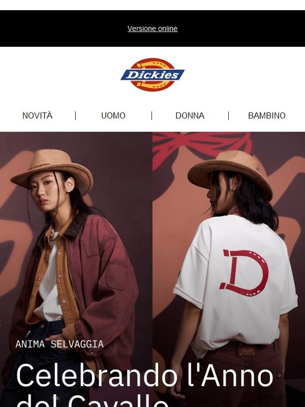 L'Anno del Cavallo, in puro stile Dickies