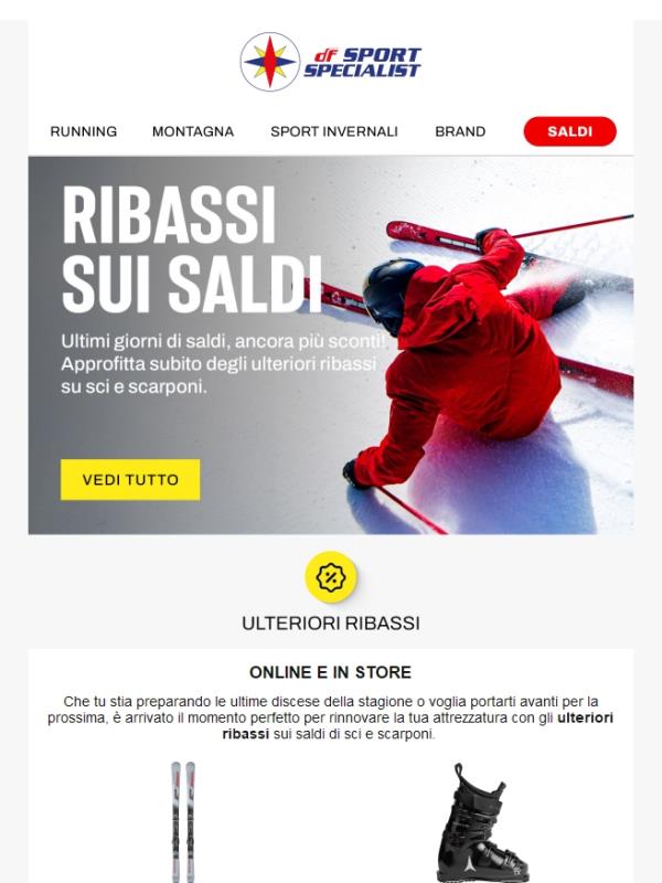 Ancora più Saldi ⛷️