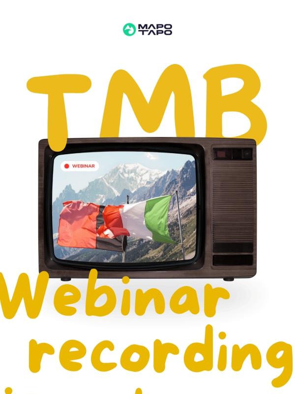 Tour Du Mont Blanc - Webinar Registration Out Now!