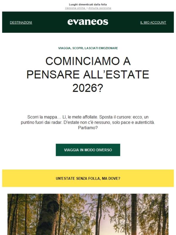 Per un’estate fuori dal comune