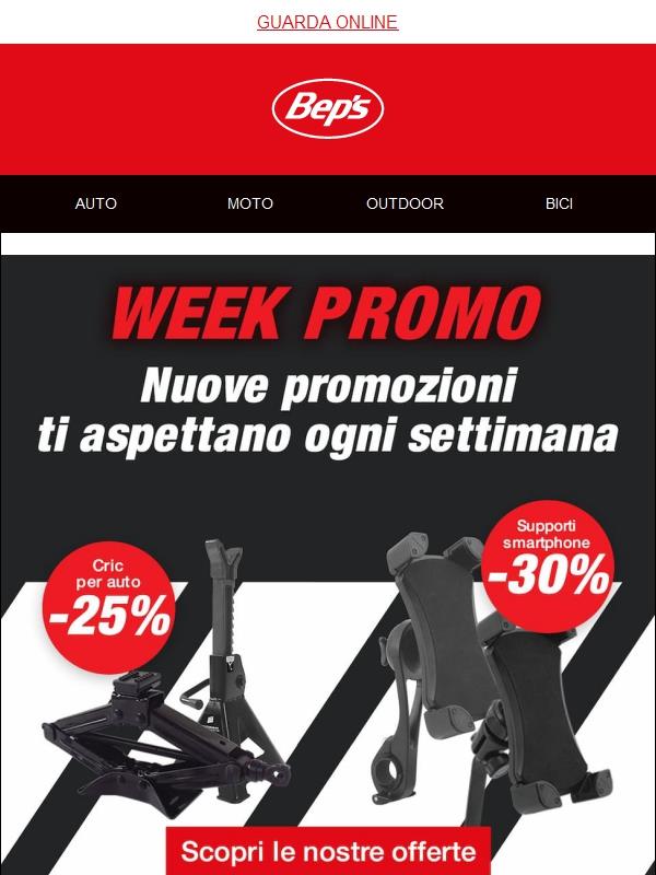 🚗 Pronto a Partire? Scopri le Week Promo su Accessori Auto e Moto! 🏍️