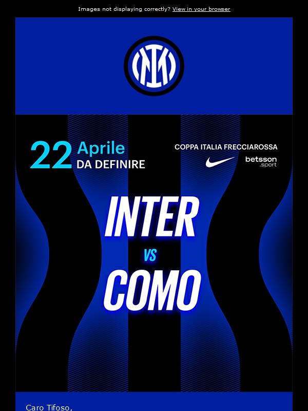 Inter-Como: semifinale di ritorno di Coppa Italia ⚫🔵🏟️