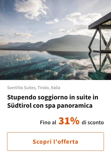 Stupendo soggiorno in suite in Südtirol con spa panoramica