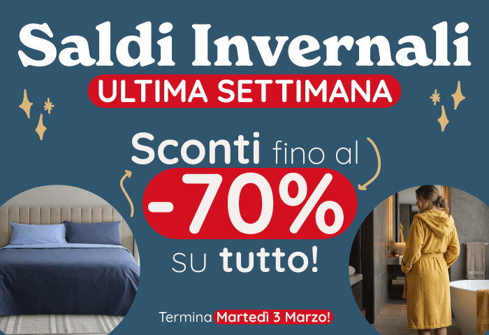 SALDI INVERNALI: ULTIMA SETTIMANA