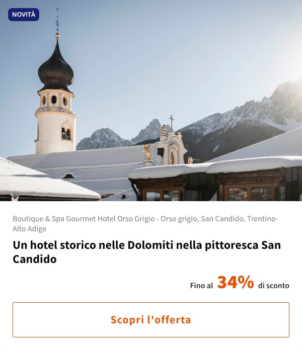 Un hotel storico nelle Dolomiti nella pittoresca San Candido