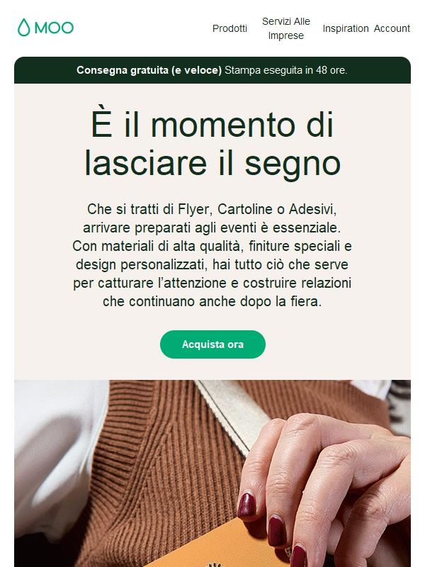 Vuoi lasciare il segno in fiera? ✅