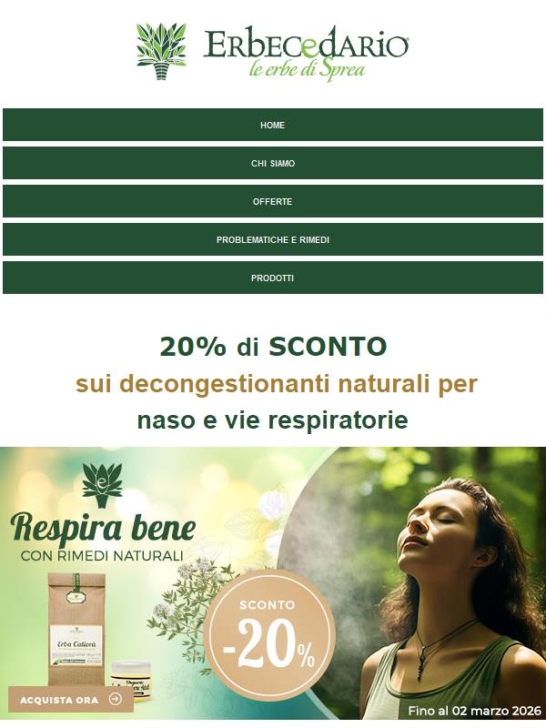 Il segreto per Respirare Bene? 🤧 Scoprilo e risparmia!