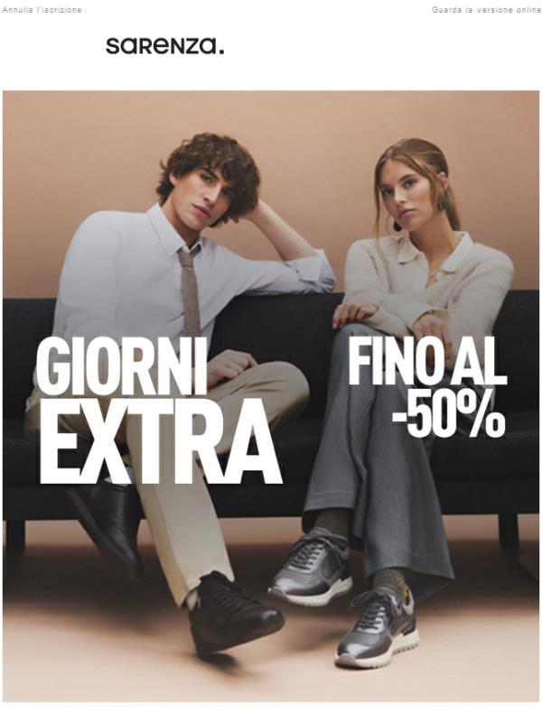 I Giorni Extra: ultime ore 🚨