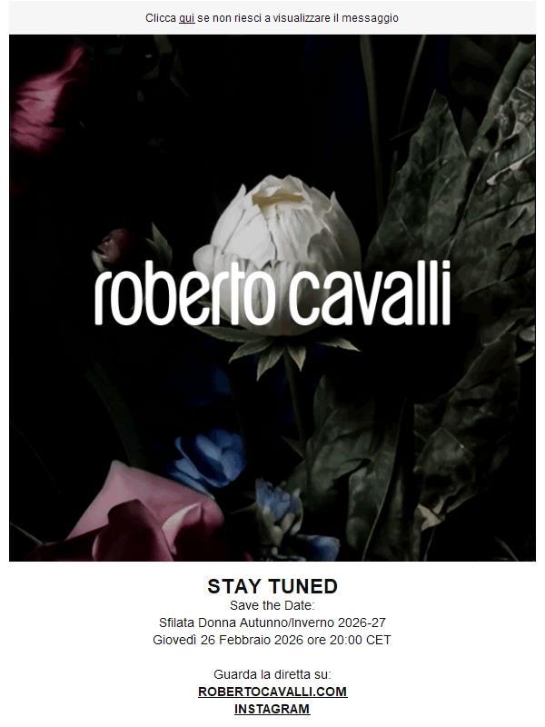 Save The Date: Sfilata Autunno/Inverno 2026-27