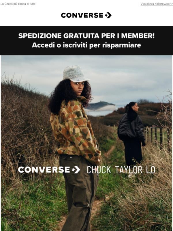 La nuova arrivata in famiglia: Chuck Taylor Lo