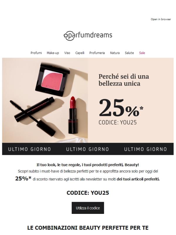 ⏰ Tic tac... ultime ore per il 25% di sconto!