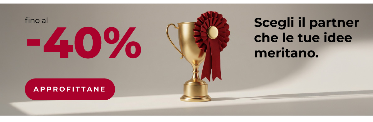 Fino al -40% su moltissimi prodotti