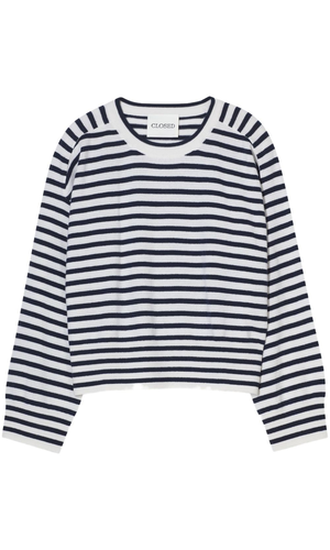 Striped cashmere sweater