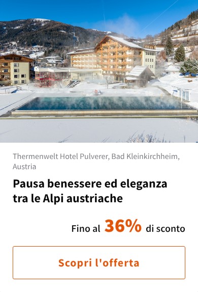 Pausa benessere ed eleganza tra le Alpi austriache