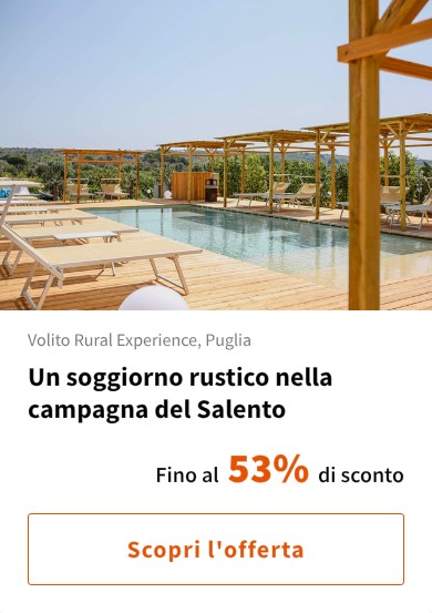 Un soggiorno rustico nella campagna del Salento