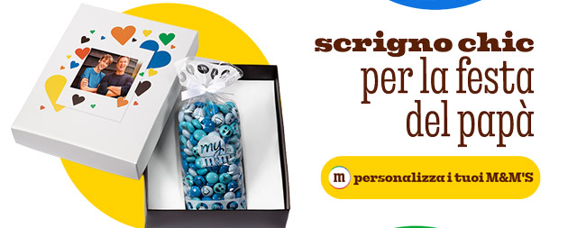 PERSONALIZZA I TUOI M&M'S
