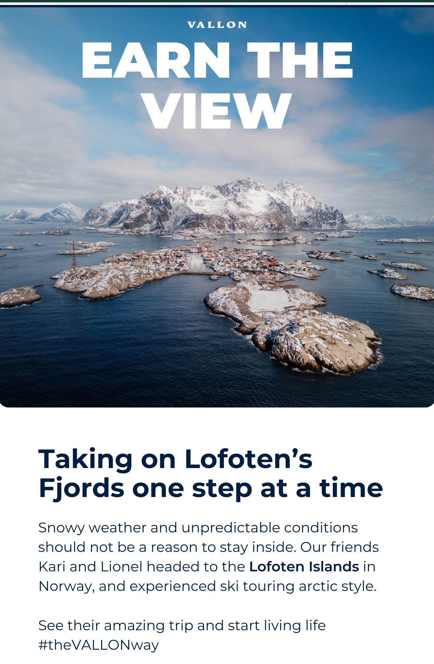 an image of a poster with a picture of a mountain and a body of water