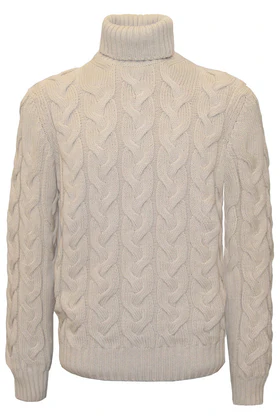 GRAN SASSO Maglia collo alto in lana