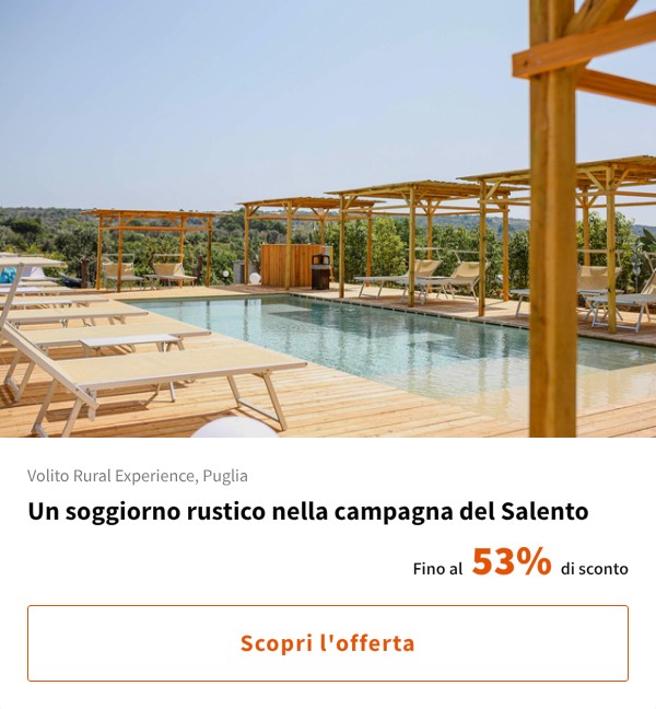 Un soggiorno rustico nella campagna del Salento