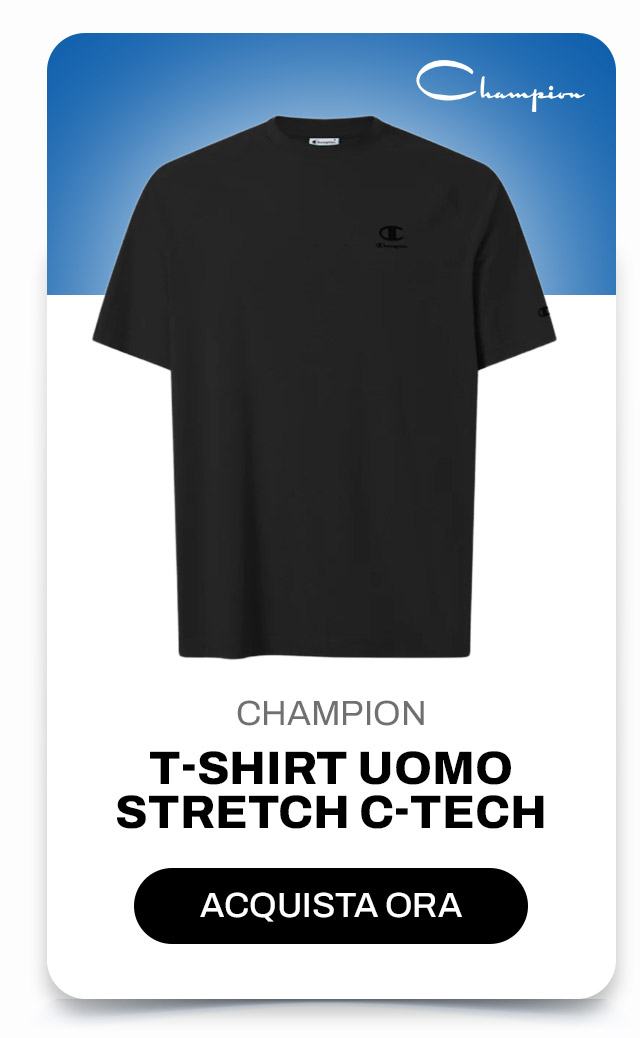 T-Shirt uomo stretch C-Tech
