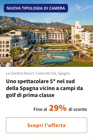 Uno spettacolare 5* nel sud della Spagna vicino a campi da golf di prima classe