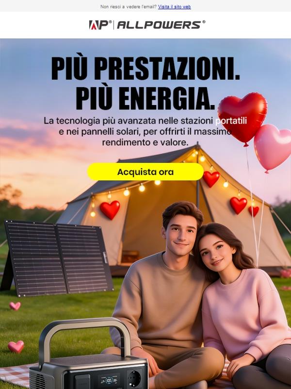 Scopri il tuo kit di energia portatile più potente ed efficiente