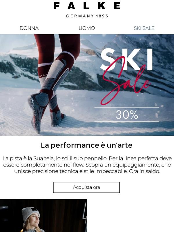 -30% su una selezione di capi sci di punta